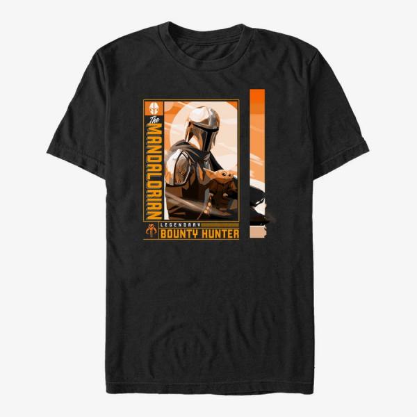 Queens Star Wars: The Mandalorian - Legendary Duo Unisex T-Shirt Black