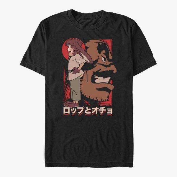 Tričko Merch Star Wars: Visions - Red Mood Unisex T-Shirt Black S