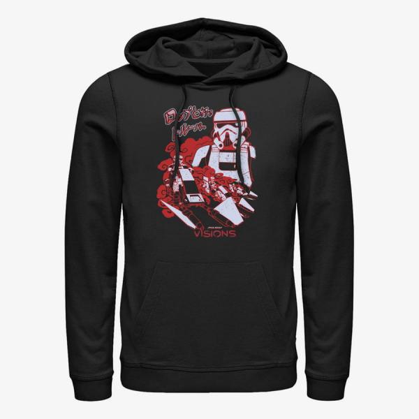 Mikina Merch Star Wars: Visions - Nice Ride 4 A Trooper Unisex Hoodie Black S