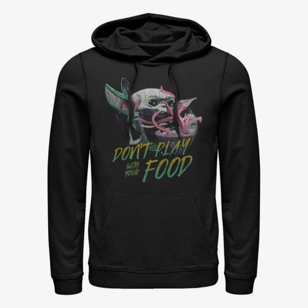 Queens Star Wars: Mandalorian - Child Plays Unisex Hoodie Black