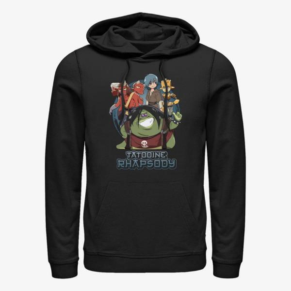 Queens Star Wars: Visions - Tatooine Rhapsody Unisex Hoodie Black