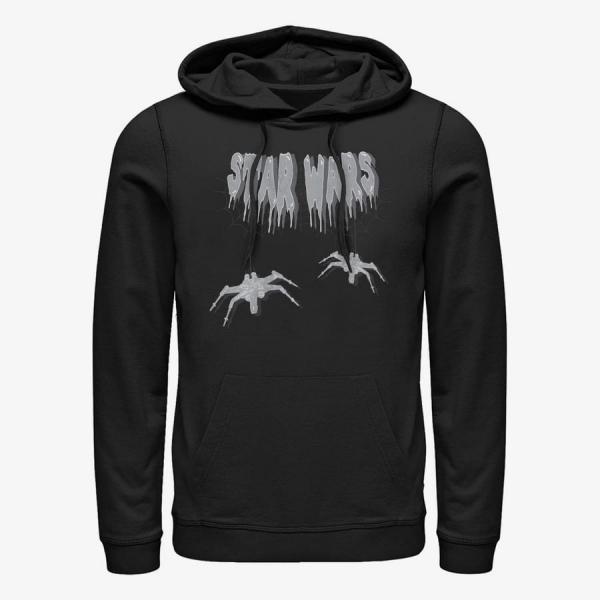 Mikina Merch Star Wars: Classic - Spooky Star Wars Unisex Hoodie Black XXL