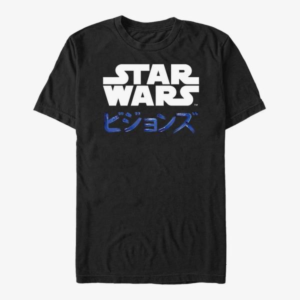 Queens Star Wars: Visions - STV Kanji Logo Unisex T-Shirt Black
