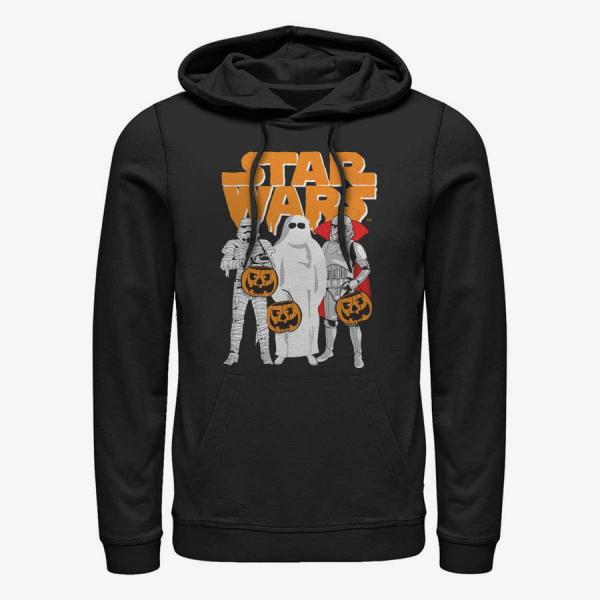 Mikina Merch Star Wars: Classic - Trick or Treat Unisex Hoodie Black XL