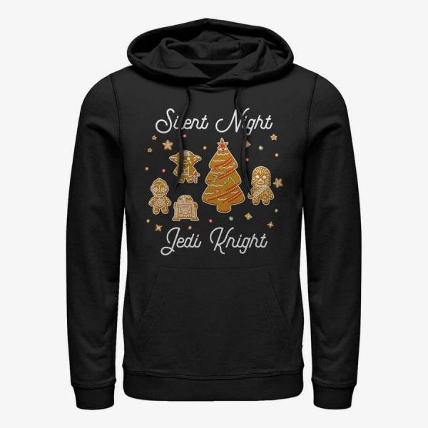 Queens Star Wars: Classic - Jedi Knight Gingerbread Unisex Hoodie Black