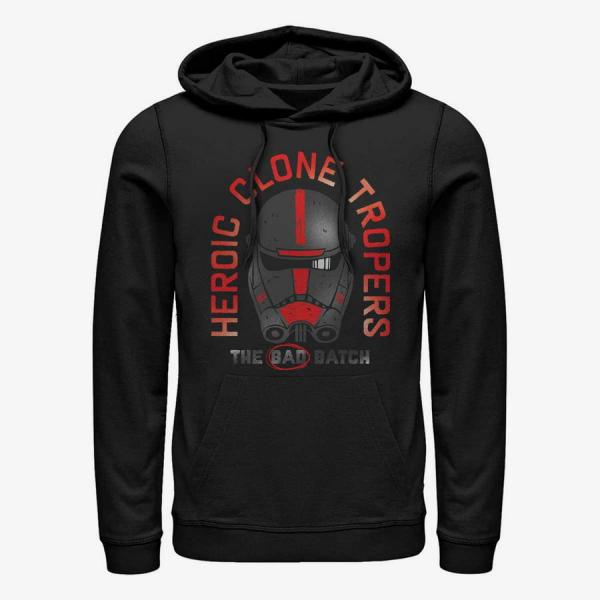 Queens Star Wars: The Bad Batch - Heroic Batch Unisex Hoodie Black