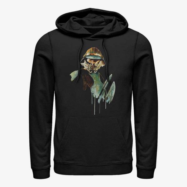 Mikina Merch Star Wars - Lando Clors Unisex Hoodie Black XXL