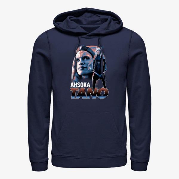 Queens Star Wars: Mandalorian - MandoMon Epi5 Trainer Unisex Hoodie Navy Blue