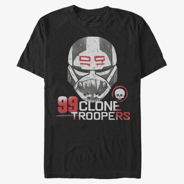 Queens Star Wars: The Bad Batch - Clone Batch Unisex T-Shirt Black
