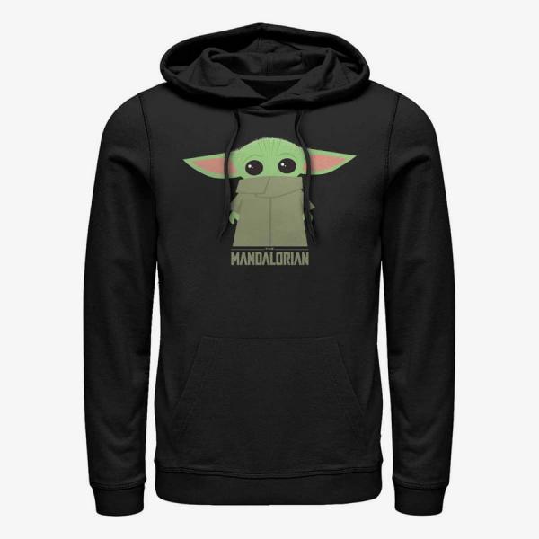 Mikina Merch Star Wars: Mandalorian - The Child Covered Face Unisex Hoodie Black S
