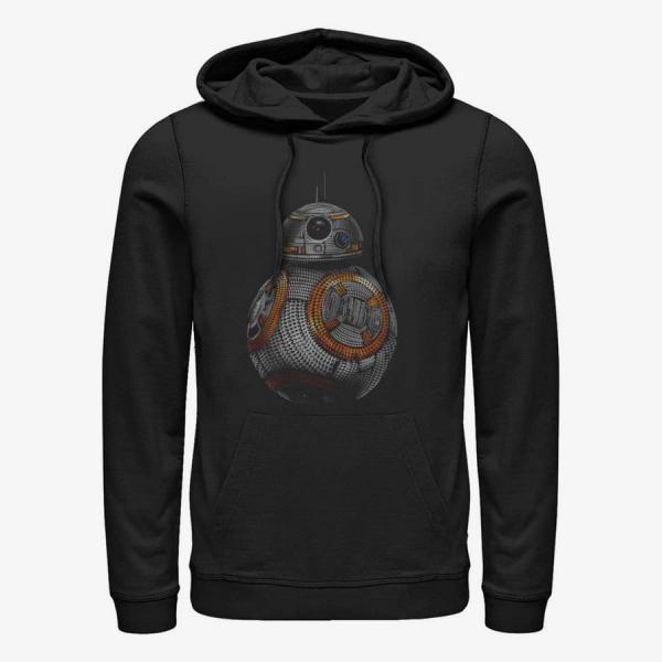 Mikina Merch Star Wars: Episode 7 - BB-8 Spike Unisex Hoodie Black XL