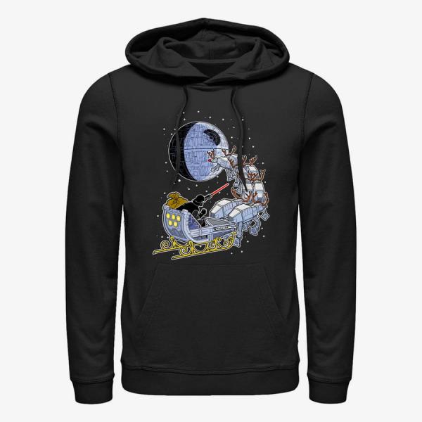 Queens Star Wars: Classic - Vader Sleigh Unisex Hoodie Black