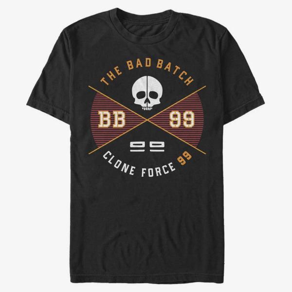 Tričko Merch Star Wars: The Bad Batch - Batch Badge Unisex T-Shirt Black L