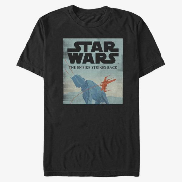 Tričko Merch Star Wars: Classic - Empire Minimalist Unisex T-Shirt Black XL