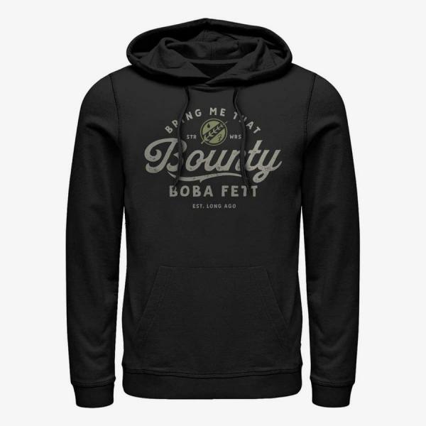Mikina Merch Star Wars Book of Boba Fett - That Bounty Unisex Hoodie Black S