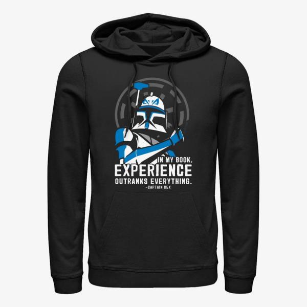 Queens Star Wars: Clone Wars - Outranks Everything Unisex Hoodie Black