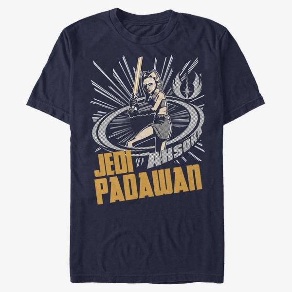 Queens Star Wars: Clone Wars - Ahsoka Padawan Unisex T-Shirt Navy Blue