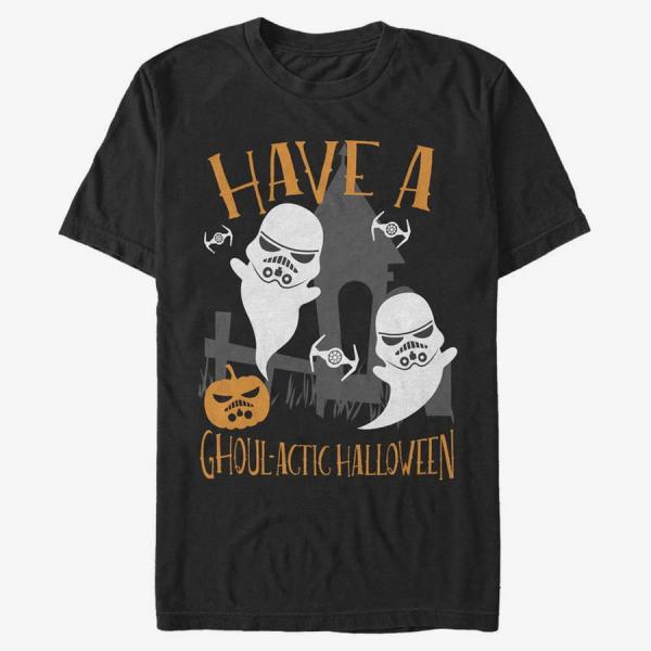 Tričko Merch Star Wars: Classic - Goulactic Halloween Unisex T-Shirt Black S