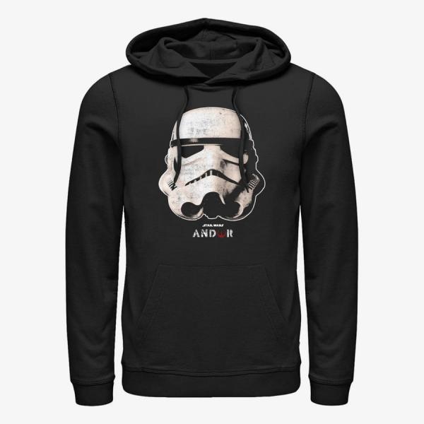Queens Star Wars: Andor - Grunge Trooper Bigface Unisex Hoodie Black