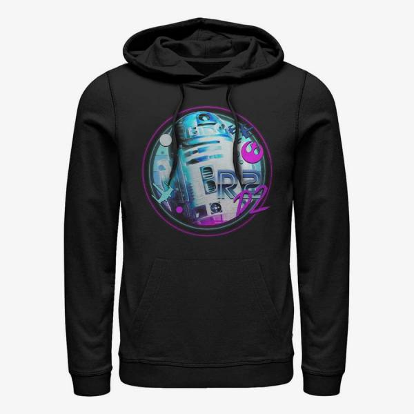 Mikina Merch Star Wars - Pop Droid Unisex Hoodie Black S