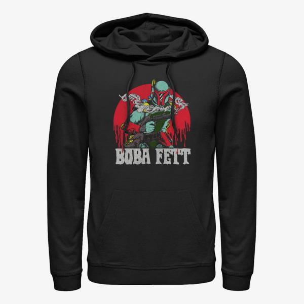 Mikina Merch Star Wars: The Empire Strikes Back - Fett First Unisex Hoodie Black S