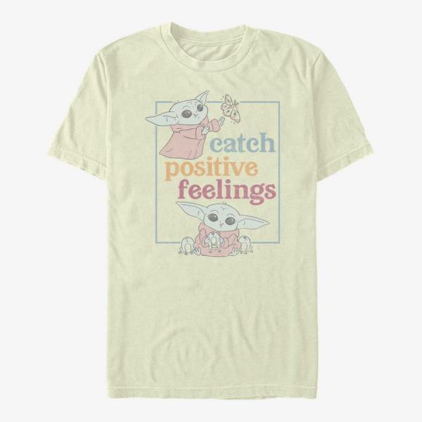 Queens Star Wars: The Mandalorian - Positive Feelings Unisex T-Shirt Natural