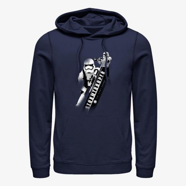 Mikina Merch Star Wars: Episode 7 - First Order Unisex Hoodie Navy Blue XL