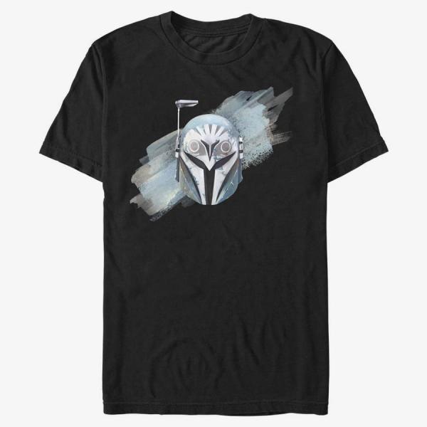 Queens Star Wars: The Mandalorian - Bo-Katan Helmet Unisex T-Shirt Black