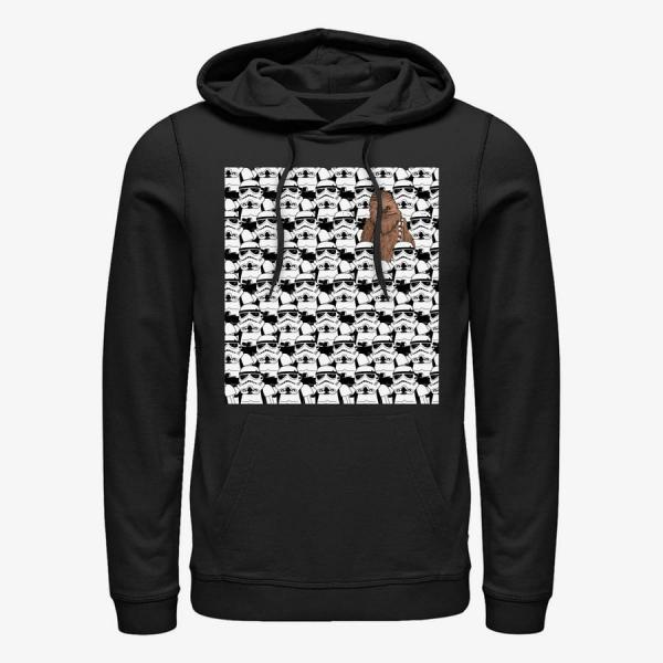 Queens Star Wars: Classic - What is Chewie Doing There Unisex Hoodie Black