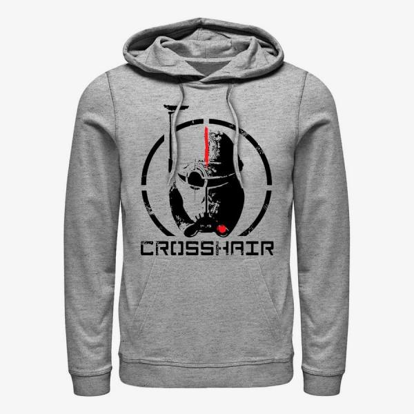 Queens Star Wars: The Bad Batch - Crosshair Unisex Hoodie Heather Grey