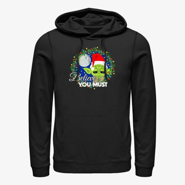 Queens Star Wars: Classic - Believe You Must Unisex Hoodie Black