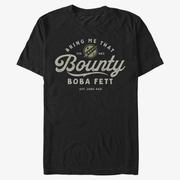 Tričko Merch Star Wars Book of Boba Fett - That Bounty Unisex T-Shirt Black S