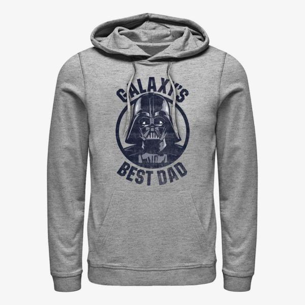 Mikina Merch Star Wars: Classic - Galaxy Dad Unisex Hoodie Heather Grey L
