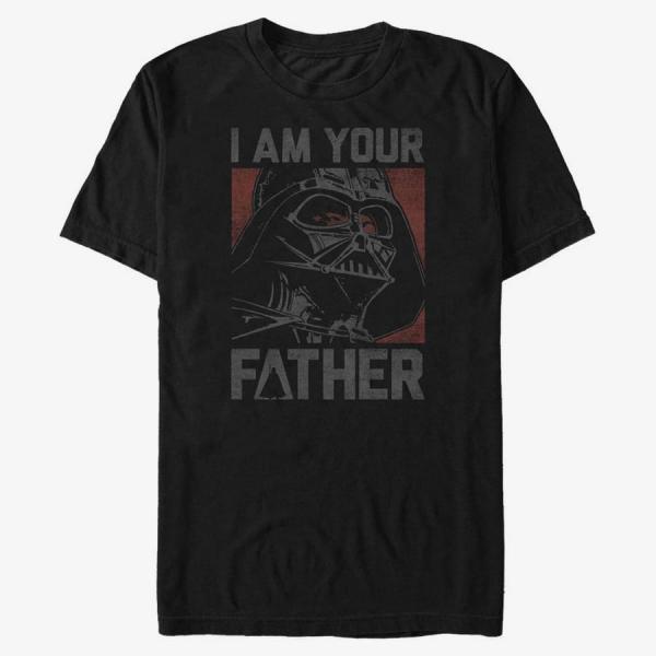 Tričko Merch Star Wars: Classic - Father Figure Unisex T-Shirt Black M