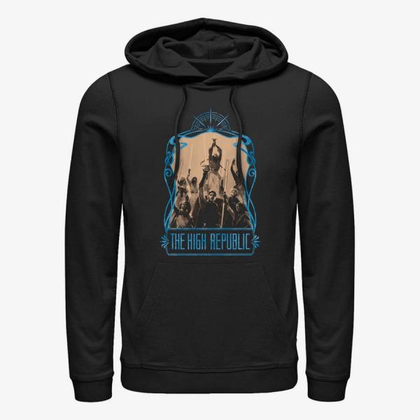 Queens Star Wars The High Republic Jedi - Republic Heroes Unisex Hoodie Black