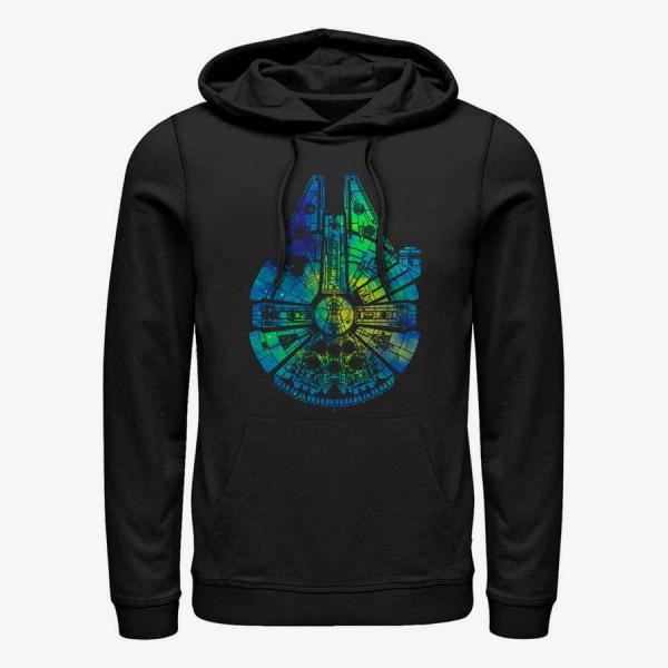 Mikina Merch Star Wars: Classic - Touch The Sky Unisex Hoodie Black XXL