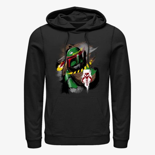 Mikina Merch Star Wars: Classic - Hunter Unisex Hoodie Black S