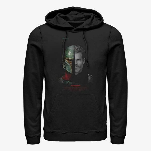 Mikina Merch Star Wars: The Mandalorian - MandoMon Epi Reelz Unisex Hoodie Black L