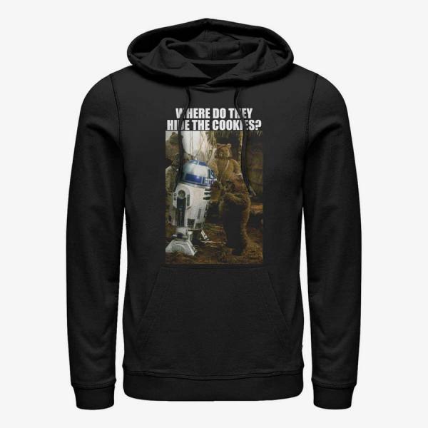 Mikina Merch Star Wars: Classic - Hidden Cookies Unisex Hoodie Black XXXL