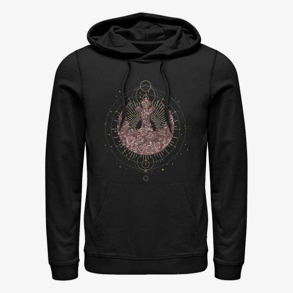 Queens Star Wars: Classic - Celestial Rose Rebel Unisex Hoodie Black