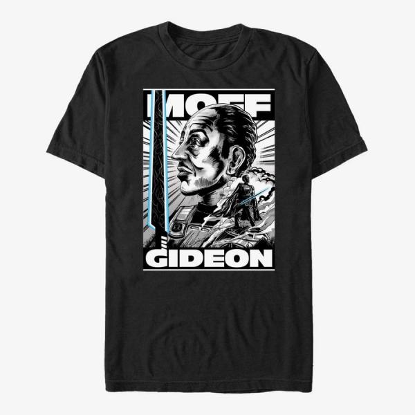 Tričko Merch Star Wars: The Mandalorian - Illust Mof Unisex T-Shirt Black L