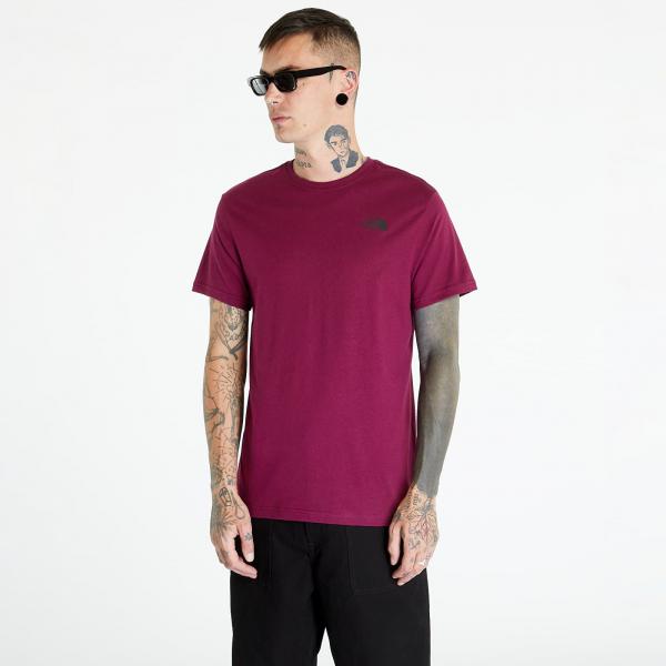 Tričko The North Face M S/S Red Box Tee Boysenberry S