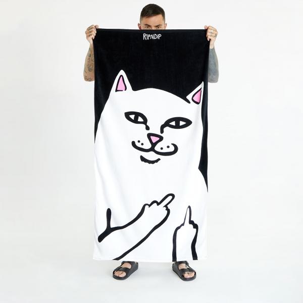 RIPNDIP Lord Nermal Beach Towel Black