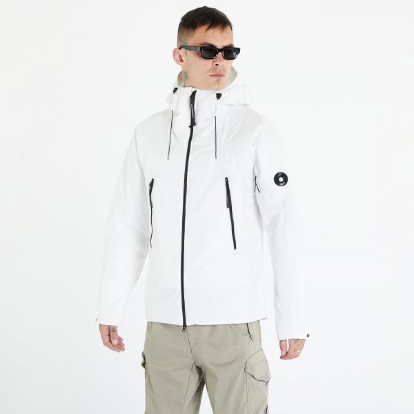 C.P. Company Pro-Tek Hooded Jacket Gauze White