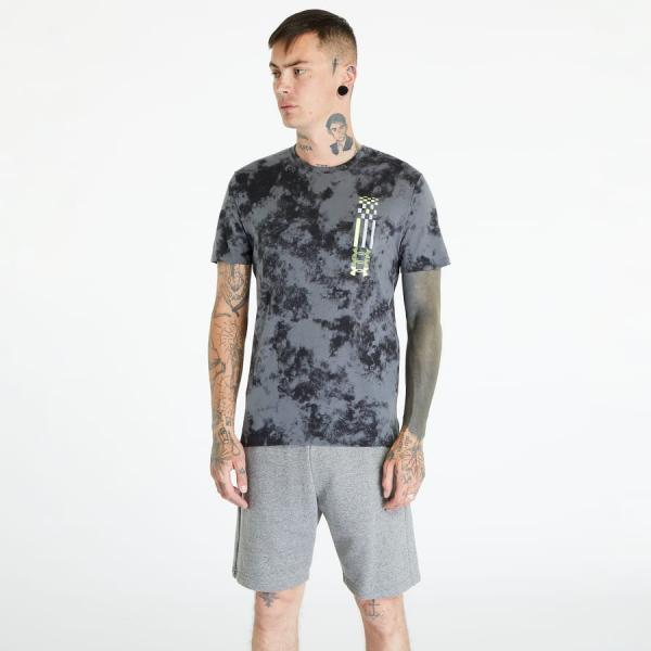 Tričko Under Armour Run Anywhere Tee Pitch Gray/ Lime Surge/ Reflective M