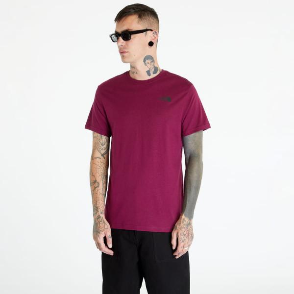 Tričko The North Face M S/S Red Box Tee Boysenberry S