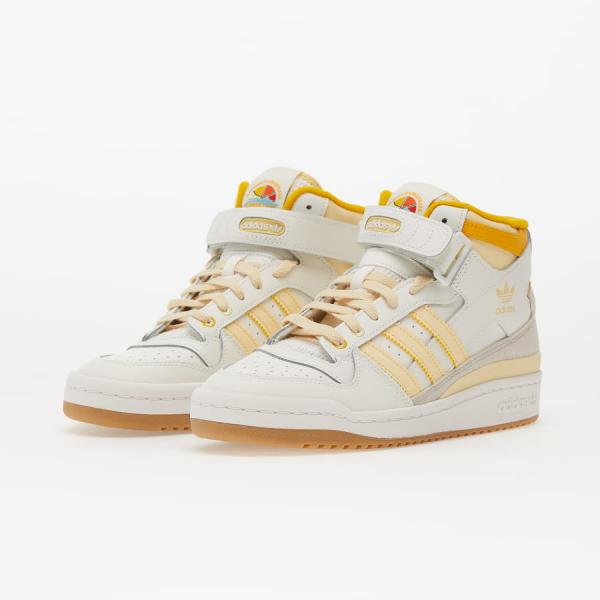 Tenisky adidas Originals Forum Mid Cloud White/ Easy Yellow/ Creme Yellow EUR 44