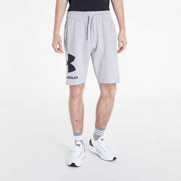 Šortky Under Armour Under Armour Rival Fleece Big Logo Shorts Gray/ Black S
