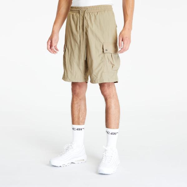 Šortky Urban Classics Nylon Cargo Shorts Khaki S