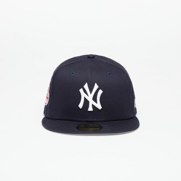 New Era New York Yankees Team Side Patch 59Fifty Fitted Cap Navy/ Gray
